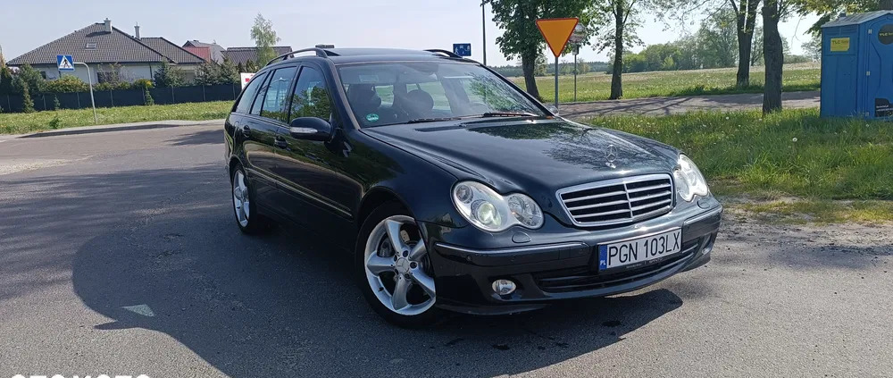 mercedes benz Mercedes-Benz Klasa C cena 18400 przebieg: 240000, rok produkcji 2004 z Gniezno